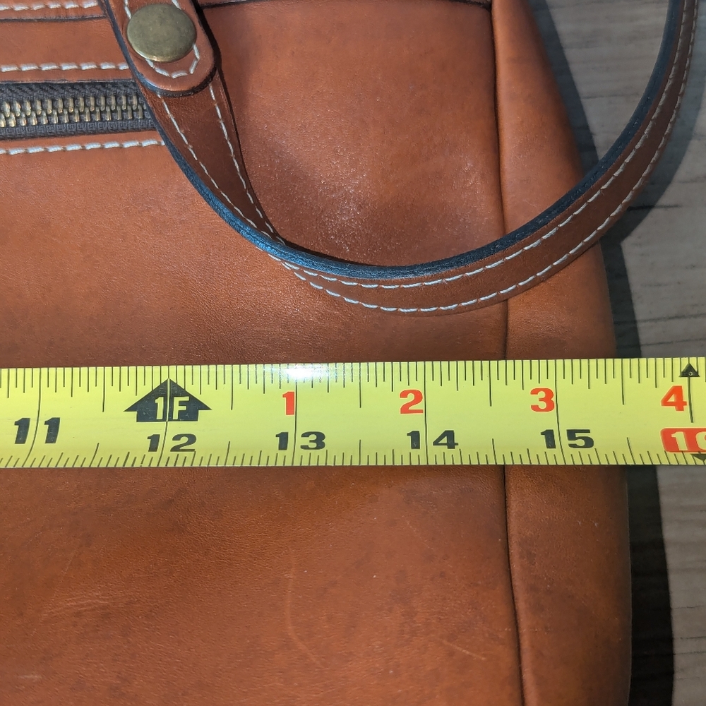 Patricia Nash Brown Leather Tote - Picture 13 of 15